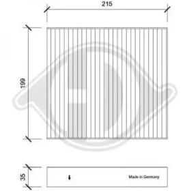 Фильтр DIEDERICHS DCI0243