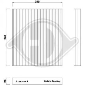 Фильтр DIEDERICHS DCI0266