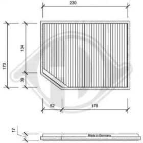 Фильтр DIEDERICHS DCI1022