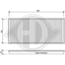 Фильтр DIEDERICHS DCI1025