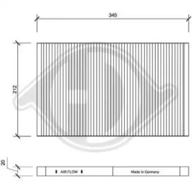 Фильтр DIEDERICHS DCI1028