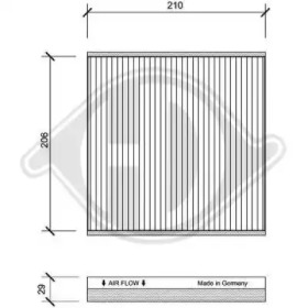 Фильтр DIEDERICHS DCI1070