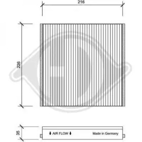 Фильтр DIEDERICHS DCI1076