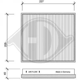 Фильтр DIEDERICHS DCI1083