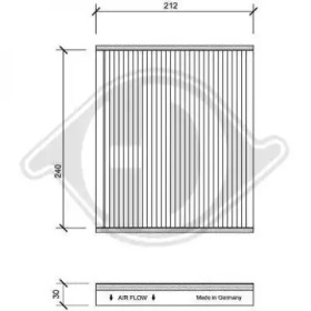 Фильтр DIEDERICHS DCI1087