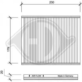 Фильтр DIEDERICHS DCI1090