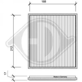 Фильтр DIEDERICHS DCI1100