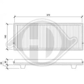 Фильтр DIEDERICHS DCI1117