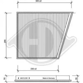 Фильтр DIEDERICHS DCI1119