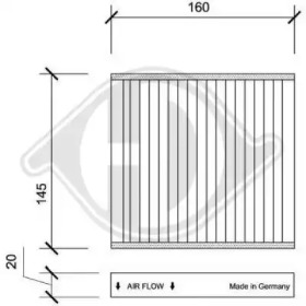 Фильтр DIEDERICHS DCI1130