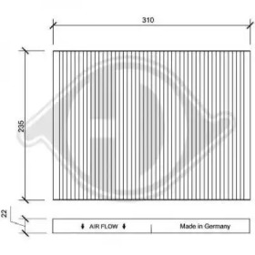 Фильтр DIEDERICHS DCI1132