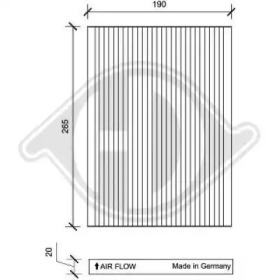 Фильтр DIEDERICHS DCI1153