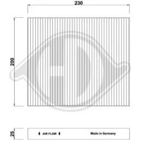 Фильтр DIEDERICHS DCI1205