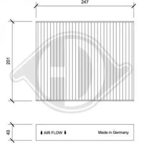 Фильтр DIEDERICHS DCI1240