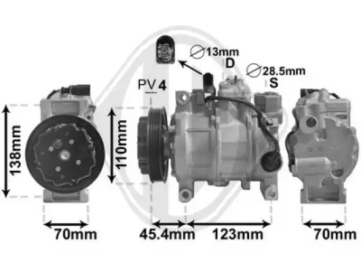 Компрессор DIEDERICHS DCK1047