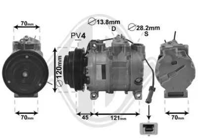 Компрессор DIEDERICHS DCK1079