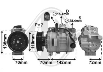 Компрессор DIEDERICHS DCK1081