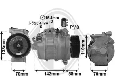 Компрессор DIEDERICHS DCK1136