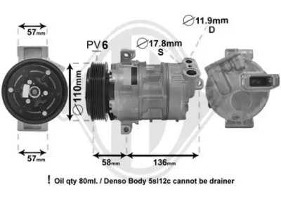 Компрессор DIEDERICHS DCK1233