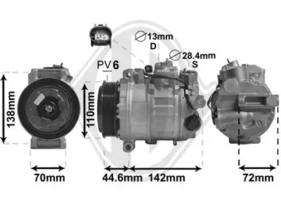 Компрессор DIEDERICHS DCK1365