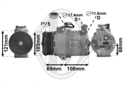 Компрессор DIEDERICHS DCK1392