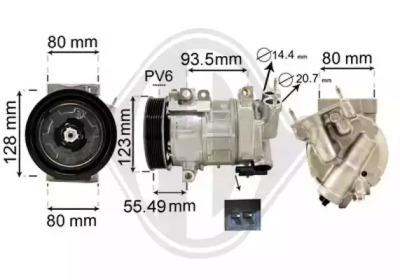 Компрессор DIEDERICHS DCK1446