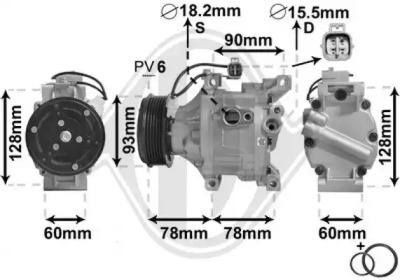 Компрессор DIEDERICHS DCK1535