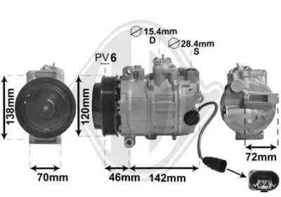 Компрессор DIEDERICHS DCK1602