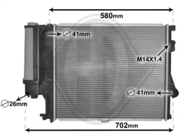 Теплообменник DIEDERICHS DCM1550