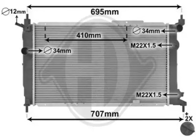 Теплообменник DIEDERICHS DCM2575