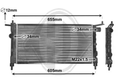 Теплообменник DIEDERICHS DCM2595