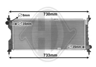 Теплообменник DIEDERICHS DCM2597