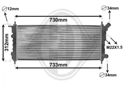 Теплообменник DIEDERICHS DCM2630