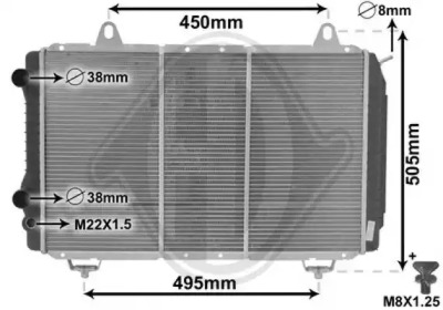 Теплообменник DIEDERICHS DCM2736