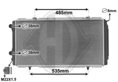 Теплообменник DIEDERICHS DCM2750