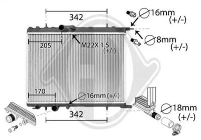 Теплообменник DIEDERICHS DCM2809