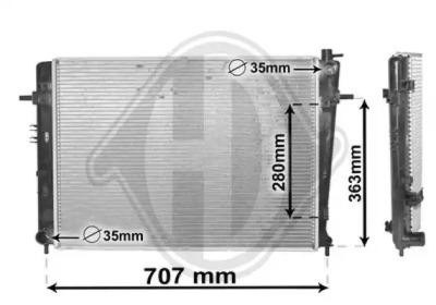 Теплообменник DIEDERICHS DCM3731