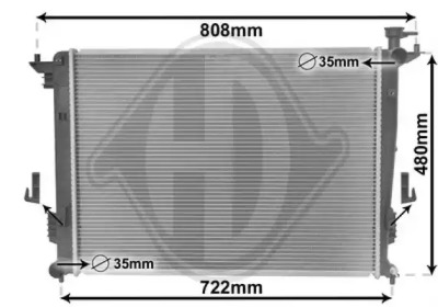 Теплообменник DIEDERICHS DCM3817