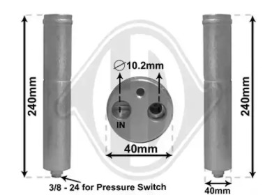 Осушитель DIEDERICHS DCT1083