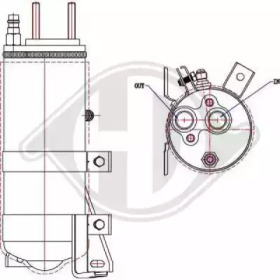 Осушитель DIEDERICHS DCT1101