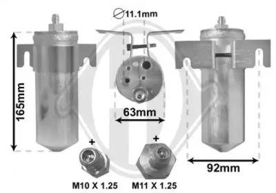 Осушитель DIEDERICHS DCT1207