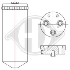 Осушитель DIEDERICHS DCT1276