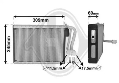 Испаритель DIEDERICHS DCV1024