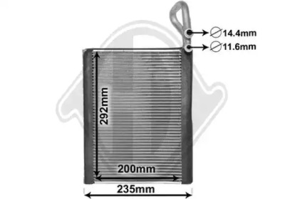 Испаритель DIEDERICHS DCV1025