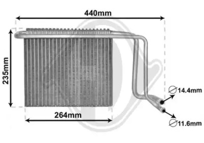 Испаритель DIEDERICHS DCV1158