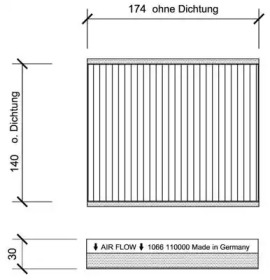 Фильтр DIEDERICHS DCI1066S