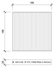 Фильтр DIEDERICHS DCI1214S