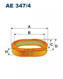 Воздушный фильтр FILTRON AE347/4