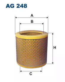 Воздушный фильтр FILTRON AG248