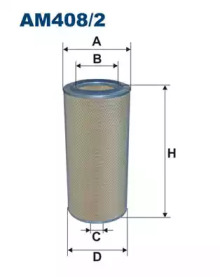 Воздушный фильтр FILTRON AM408/2